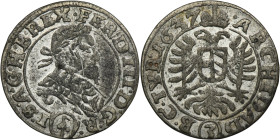 Austria, Ferdinand III, 3 Kreuzer Wien 1637