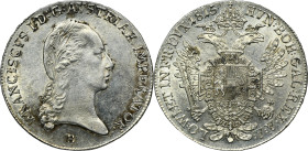 Austria, Franz II, 1/2 Thaler Kremnitz 1815 B