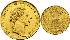Austria, Franz Josef I, Ducat Wien 1854 A