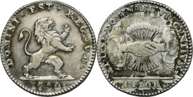 Belgium, United Belgian States, 1 Florin Brussels 1790