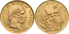Denmark, Christian IX, 20 Kroner Copenhagen 1876