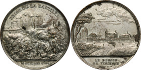 France, Medal for the capture of the Bastille and the Vincennes Fortress 1844