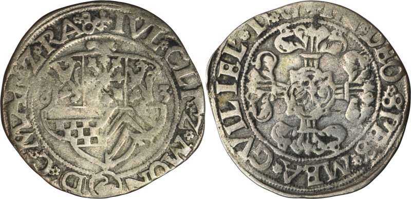 Germany, Jülich-Cleve-Berg, Wilhelm V, 2 Stüber 1583 Swan mint mark on the rever...