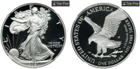 USA, 1 Dollar West Point 2021 - Eagle - NGC PF70 ULTRA CAMEO MAX