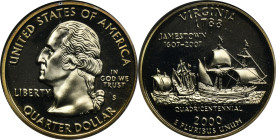 USA, 1/4 Dollar San Francisco 2000 S - ANACS PF68 CAMEO