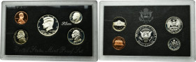Set, USA, Six vintage sets of proof coins (31 pcs.)