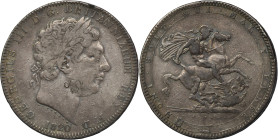 Great Britain, George III, 1 Crown London 1820 LX