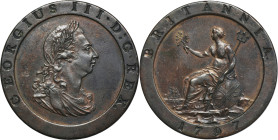 Great Britain, George III, 1 Penny Handsworth 1797
