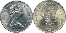 Great Britain, ELizabeth II, 25 Pence Llantrisant 1972