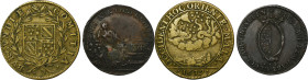 Set, France and Germany, Rechenpfennig (2 pcs.)