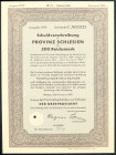 Provinz Schlesien, obligacja 500 marek 1939