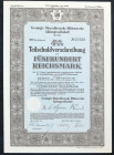 Vereinigte Oberschlesische Huttenwerke Aktiengesellschaft, 4,5% obligacja 500 marek 1942