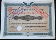 Kleinbanh AG Jauer-Maltsch, 1.000 marek 1902