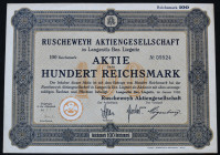 Ruscheweyh Aktiengesellschaft, 100 marek 1928