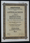 Schaffgotsch Bergwerksgesellschaft, udział 10.000 marek 1943