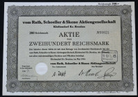 vom Rath, Schoeller & Skene AG, 200 marek 1934