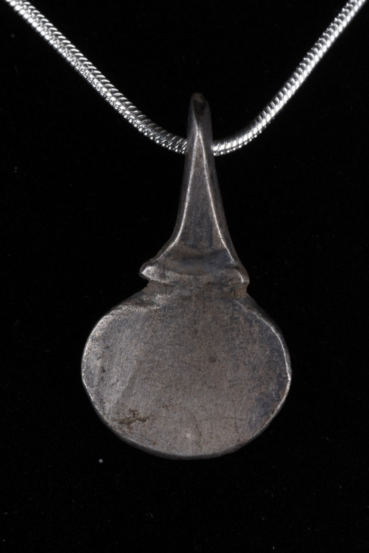 VIKING PENDANT
Viking Age, Ca. 900–1100 AD. 
A beautiful, solid silver pendant...