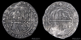 Lima. Felipe II. 4 Reales 1577-88 D