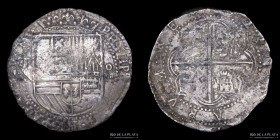 Potosi. Felipe II. 8 Reales 1586-89 A. Macuquina CJ 1.11.2