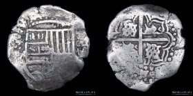 Potosi. Felipe III. 4 Reales 1616-17 M. Macuquina CJ 8.5.2