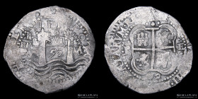 Potosi. Felipe IV. 8 Reales 1652 E. Macuquina. CJ 18.8.2