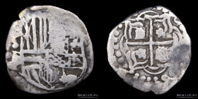 Potosi. Felipe IV. 1 Real 1622/29 P.P Macuquina CJ 16