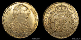 Potosi. Carlos III. 4 Escudos 1788/7 PR. CJ 69.11.1