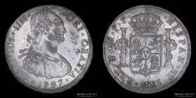 Potosi. Carlos IV. 8 Reales 1797 PP. CJ 76.9