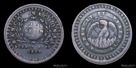 Argentina. Buenos Aires. 20 Decimos 1830. CJ 4.1