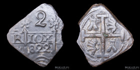 Argentina. La Rioja. 2 Reales 1822. RIOXA. CJ ?