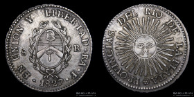 Argentina. La Rioja. 8 Reales 1827 P. CJ 29.2