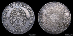 Argentina. La Rioja. 8 Reales 1832 RA P. CJ 33