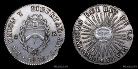 Argentina. La Rioja. 8 Reales 1836 RA P. CJ 37