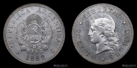 Argentina. 20 Centavos 1882. CJ 18