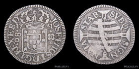Brasil. Jose I. 80 Reis 1751 R. KM167