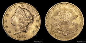 USA. 20 Dollars 1896. Liberty Head. KM 74.3