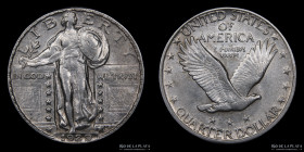 USA. 25 Cents 1929. Quarter dollar. KM145