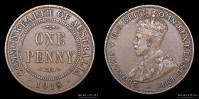 Australia. 1 Penny 1918. Calcutta. KM23