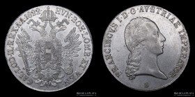 Austria. Franz I. 1 Thaler 1822B. KM2162