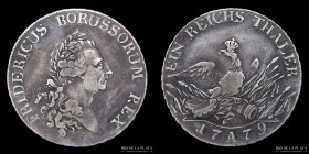 Prussia. Frederick II. 1 Thaler 1779. KM332.1