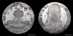 Bolivia. 8 Soles 1831 JL . KM97