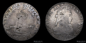 Bolivia. 8 Soles 1833 LM. KM97
