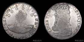 Bolivia. 8 Soles 1839 LR . KM97