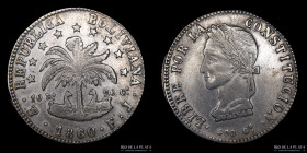 Bolivia. 8 Soles 1860 FJ. KM138.6