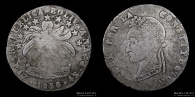 Bolivia. 4 Soles 1856 P. La Paz Mint. KM130