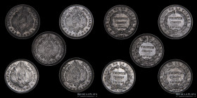 Bolivia. 20 Centavos 1890 a 1894. Lotex5. A estudiar