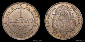 Bolivia. 1 Centavo 1883. Ensayo. KME2