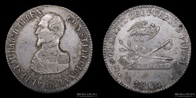 Bolivia. 1.5 Soles 1863. Medalla Monetaria. RTB 237