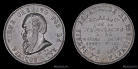 Bolivia 1869. Melgarejo. Maquinaria a vapor