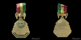 Bolivia. 1938. Medalla de Oro a Gustavo Adolfo Otero